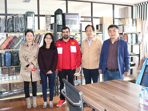 Our Saudi Arabia Customers Visited DELI Factory
