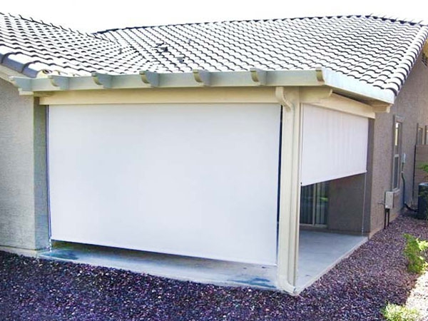 2024 New Design Outdoor Knitting HDPE Window roller blinds for Customization 