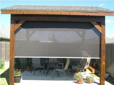 Custom/Wholesale Low Price Fashion HDPE roller blind for outdoor