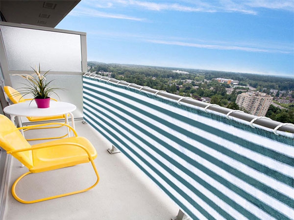 2024 Best selling balcony knitting Privacy fence screen