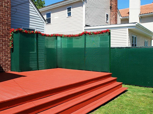 2024 Latest style knitted plastic Fence screen for garden