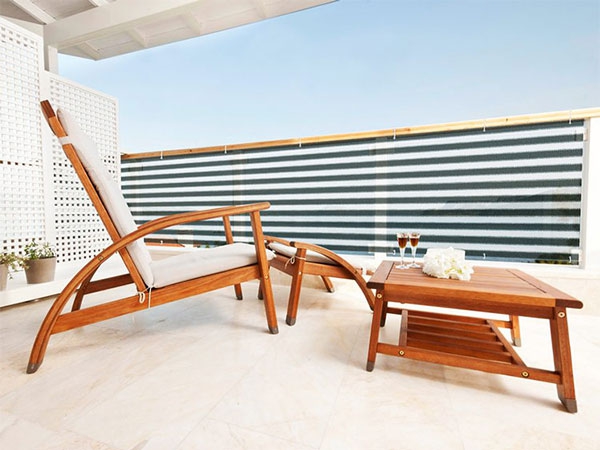 2024 Best selling balcony knitting Privacy fence screen