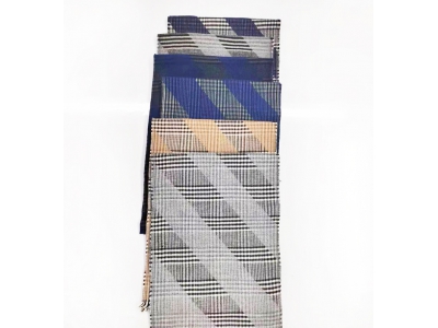 Factory Wholesale Low Price Fashion Woven Men‘s shawl Wool Blend Scarf for Winter