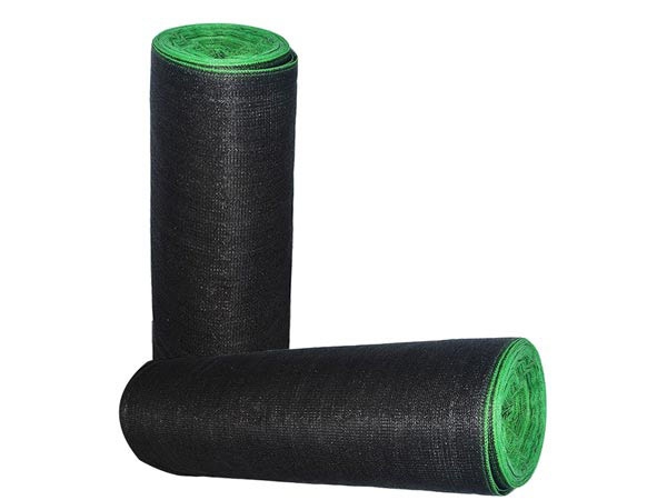  100% HDPE Knitting Outdoor 50-75gsm Black shade net for Agriculture
