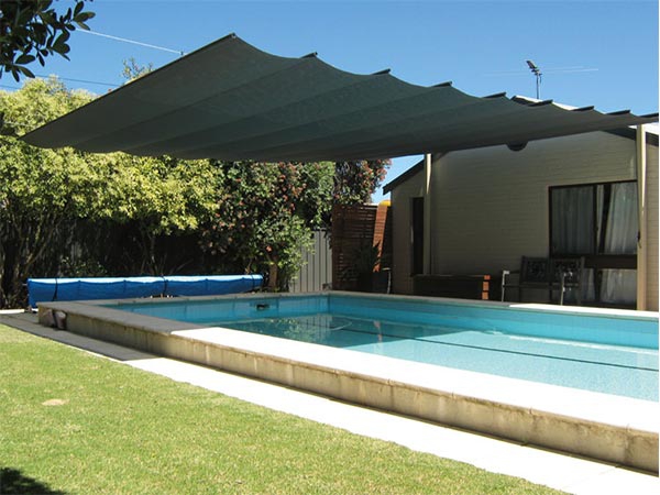 2024 Wholesale/Custom New Design wave shade sail for swimming pool
