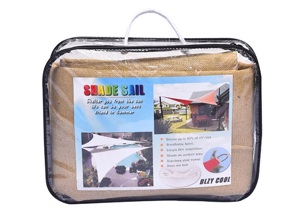 Custom/Wholesale Low Price pure color rectangle shade sail for outdoor