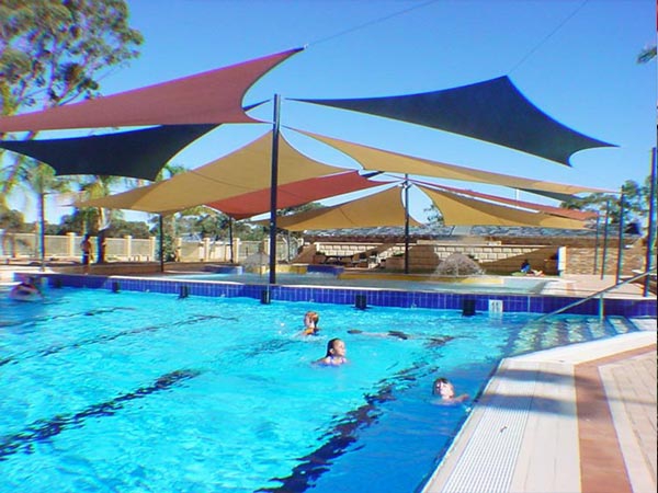 2024 Newest style heavy duty HDPE sun shade sail for swimming pool