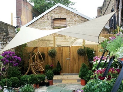 Custom Waterproof Shade Sail/Polyester Garden Shade/160gsm Patio Sails
